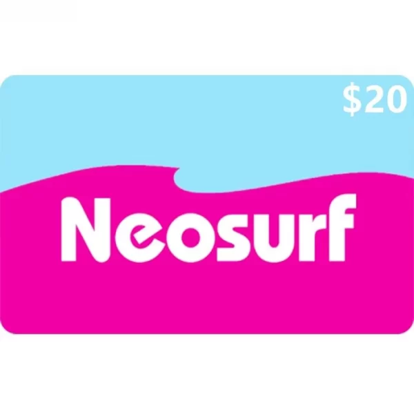 Neosurf $20 USD Digital Prepaid Gift Cards (Email Delivery)