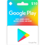 Google Play $10 USD Digital Gift Cards (Email Delivery)