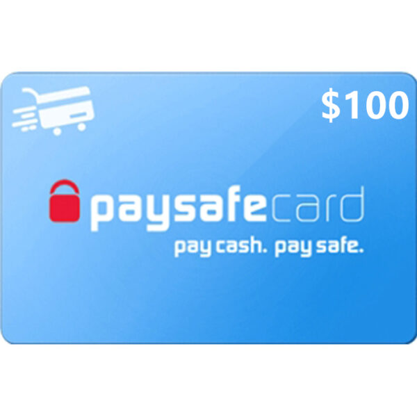 paysafecard $100 USD Digital Prepaid Gift Cards (Email Delivery)