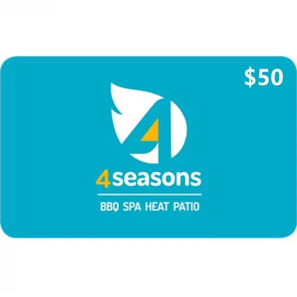 4 Seasons Home & Leisure $50 NZD Physical Gift Card (Express Delivery)