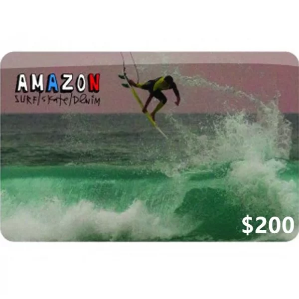 Amazon Surf $200 NZD Physical Gift Card (Express Delivery) - Image 2