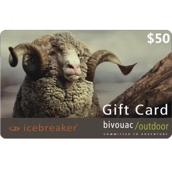 Bivouac Outdoor $50 NZD Physical Gift Card (Express Delivery) - Image 2