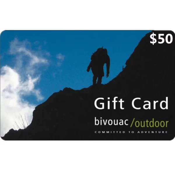 Bivouac Outdoor $50 NZD Physical Gift Card (Express Delivery) - Image 3