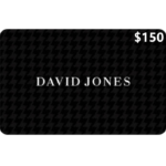 David Jones $150 NZD Digital Gift Cards (Email Delivery)