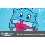 GrabOne $50 NZD Digital Gift Cards (Email Delivery)