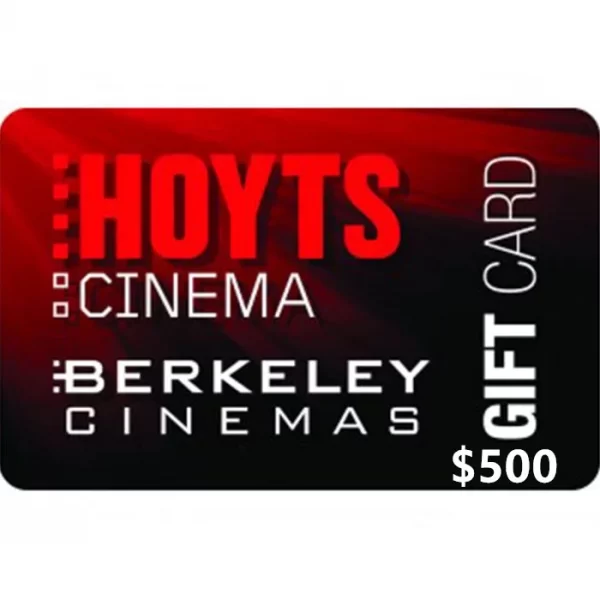 Hoyts Cinemas $500 NZD Digital Gift Cards (Email Delivery) - Image 2