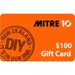 Mitre 10 $100 NZD Physical Gift Card (Express Delivery)