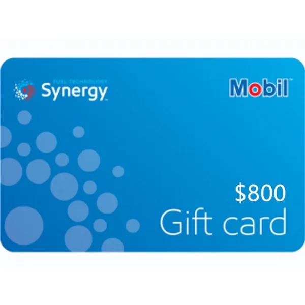 Mobil $800 NZD Physical Gift Card (Express Delivery)