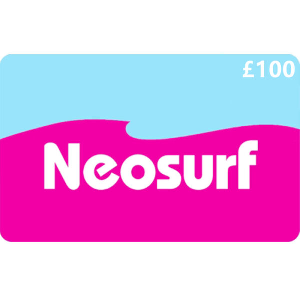 Neosurf £100 GBP Digital Prepaid Gift Cards (Email Delivery)