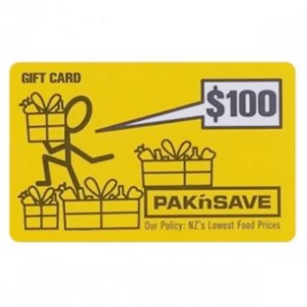 PAK'nSAVE $100 NZD Physical Gift Card (Express Delivery) - Image 2