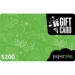 Paper Plus $200 NZD Physical Gift Card (Express Delivery)