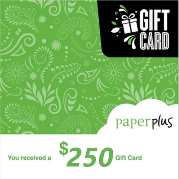 Paper Plus $250 NZD Digital Gift Cards (Email Delivery)