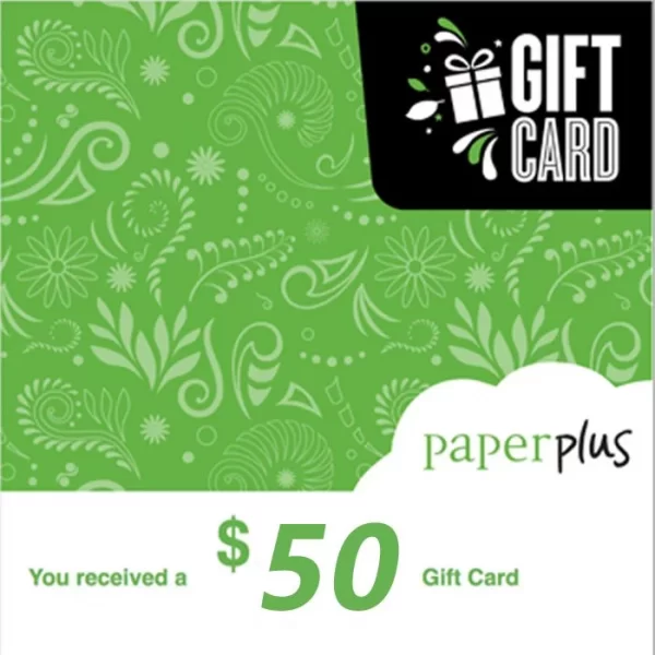 Paper Plus $50 NZD Digital Gift Cards (Email Delivery)