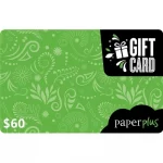Paper Plus $60 NZD Physical Gift Card (Express Delivery)