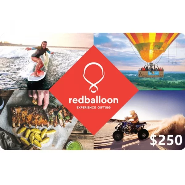 RedBalloon $250 NZD Physical Gift Cards (Express Delivery)