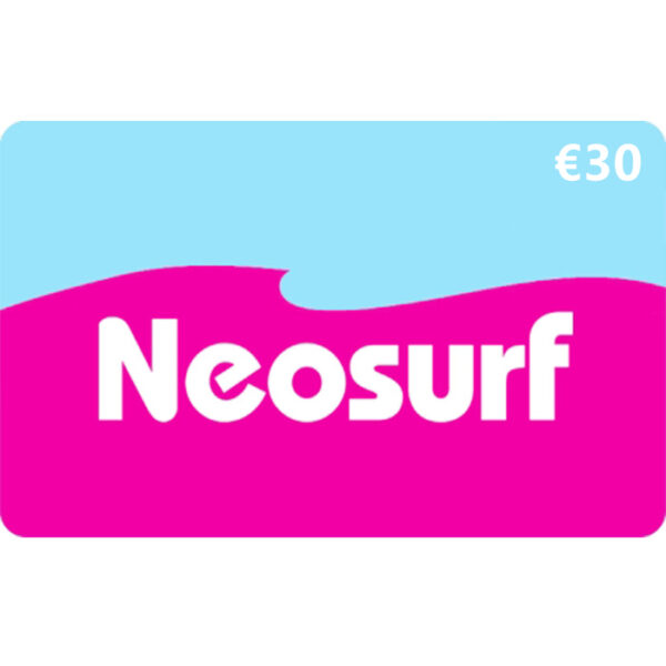 Neosurf EU €30 EUR Digital Prepaid Gift Cards (Email Delivery)