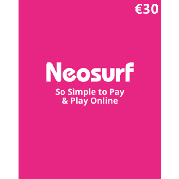 Neosurf EU €30 EUR Digital Prepaid Gift Cards (Email Delivery) - Image 2