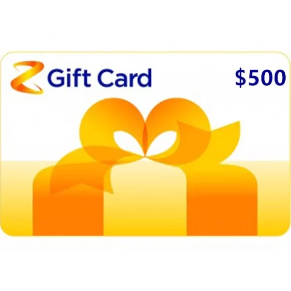 Z Energy $500 NZD Physical Gift Card (Express Delivery)