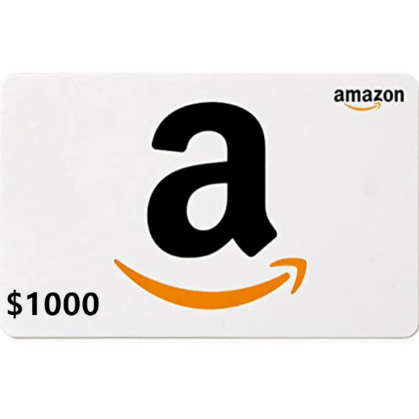 Amazon $1000 USD Digital Gift Card/Voucher (Email Delivery) - Image 2