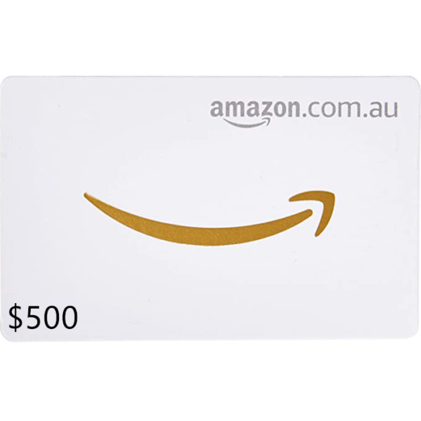 Amazon $500 AUD Digital Gift Card/Voucher (Email Delivery) - Image 4