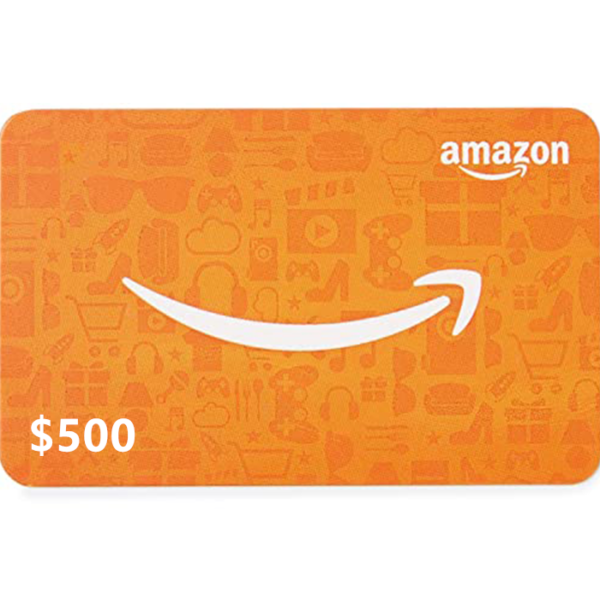 Amazon $500 USD Digital Gift Card/Voucher (Email Delivery) - Image 3