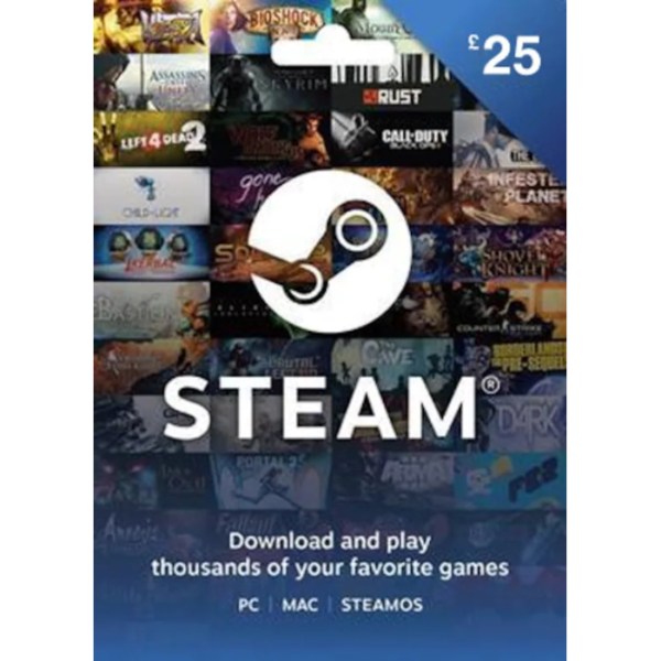 Steam Gift Cards United Kingdom Region – GBP (Email Delivery) - Image 3
