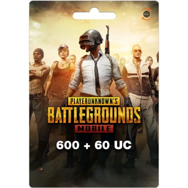 PUBG 660UC $10 USD (US) Digital Gift Card (Email Delivery)