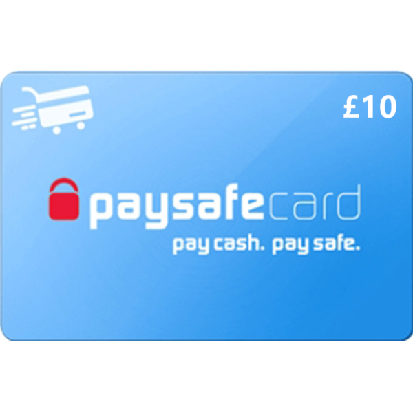 paysafecard Voucher £10 GBP (UK) Digital Gift Card (Email Delivery)